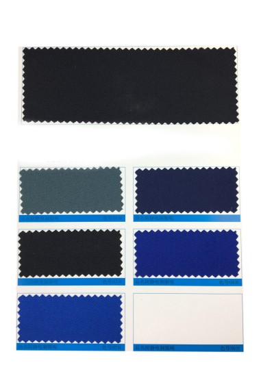  GZ-YGTI  防靜電制服呢   制服呢布底加織入防靜電絲   正面照